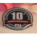 NFL NY Giants 10 th Anniversary Lapel Pin PNC Exclusive 2007 Championship Season